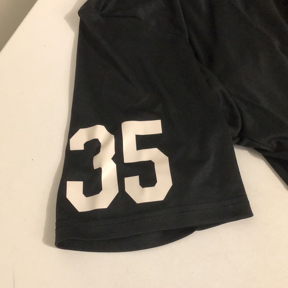 A4 Black shirt with #35 on sleeves - Picture 4 of 4